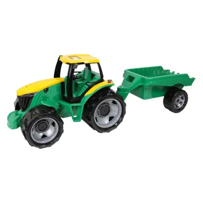 LENA:Traktor s prikolico