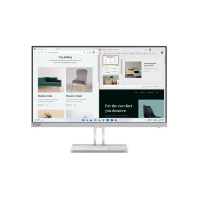 Monitor Lenovo 68,6 cm (27,0") L27e-40 1920x1080 100Hz VA 4ms VGA HDMI  NTSC72% FreeSync Podstavek za telefon