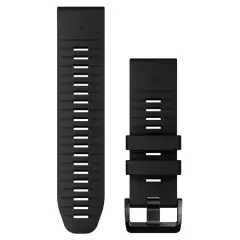 Garmin nadomestni pašček, Quickfit 26'', silikonski, Black