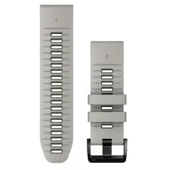 Garmin nadomestni pašček, Quickfit 26'', silikonski, Fog Gray/Moss