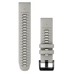 Garmin nadomestni pašček Quickfit 22'', silikonski, Fog Gray/Moss