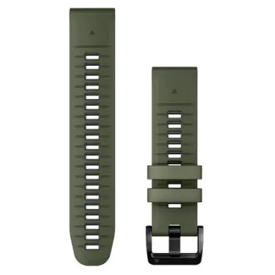 Garmin nadomestni pašček Quickfit 22'', silikonski, Moss/Graphite