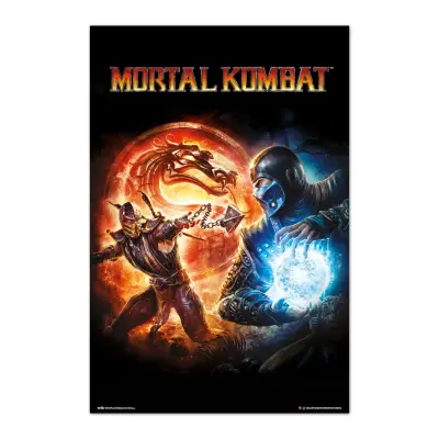 PLAKAT MORTAL KOMBAT 9 VIDEOJUEGO