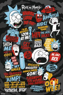 PLAKAT CITATI RICK IN MORTY