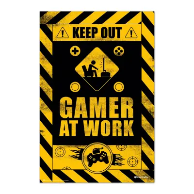 PLAKAT GAMERATION GAMER NA DELU