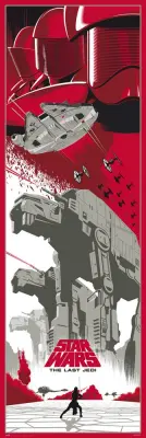 PLAKAT PUERTA STAR WARS EPIZODIJ VIII
