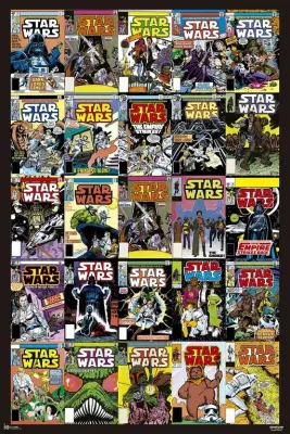 PLAKAT STAR WARS CLASSIC PORTADAS COMIC