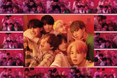 PLAKAT BTS SELFI
