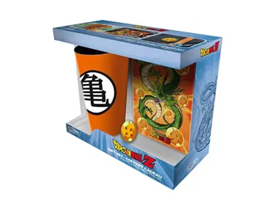 Abystyle Dragon Bal Z - 400ml stekleni paket + Pin's + A6 Notebook