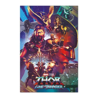 PLAKAT MARVEL THOR LJUBEZEN IN GROM