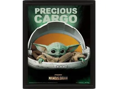 Pyramid International Star Wars - Dragoceni tovor - plakat Lenticulaire 3d 26x20cm