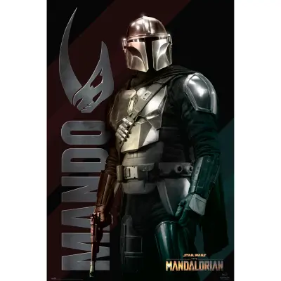 PLAKAT VOJNE ZVEZD THE MANDALORIAN COMMAND