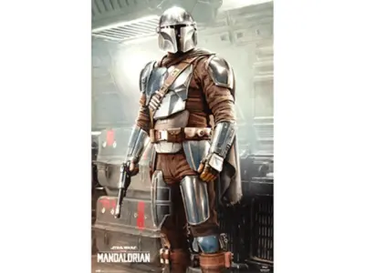 Grupo Erik Star Wars The Mandalorian To je način plakata - 35,8 x 24,2 palca / 91 x 61,5 cm - Star Wars plakat - Odpremljeni zvit - Cool Plaster