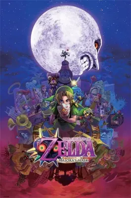 PLAKAT MASKA LEGEND O ZELDI MAJORAS