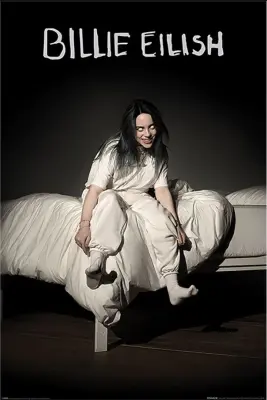 PLAKAT BILLIE EILISH KO VSI ZASPIMO