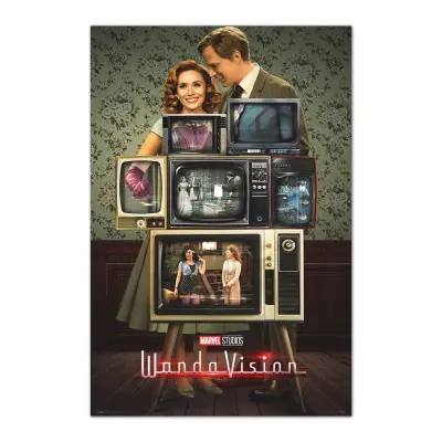 PLAKAT MARVEL WANDAVISION ŽIVLJENJE NA TV
