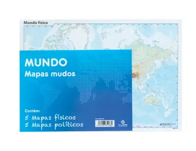 PAKET 10 MUTE MAPS PT POLITIČNI SVET FIZ