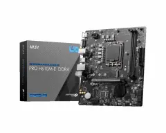 Placa Base MSI Pro H610M-E D4 1700 MATX 2XDR4