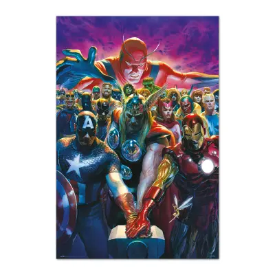 PLAKAT MARVEL LOS VENGADORES - 10 ALEX ROSS