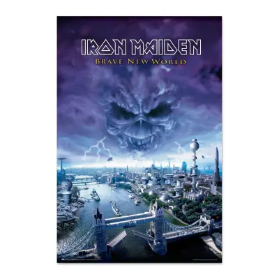PLAKAT IRON MAIDEN POGURNI NOV SVET