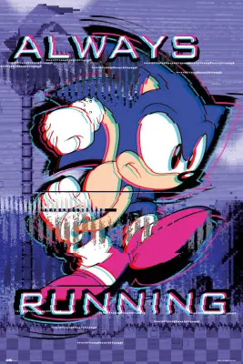 PLAKAT SONIC VEDNO TEČE