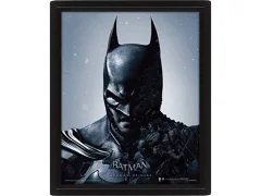 DC stripi EPPL71102 Batman Arkham Origins 10 x 8-palčni "Batman Joker" Flip Framed 3D plakat, večbarvna