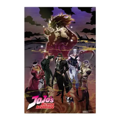 PLAKAT JOJOS BIZARRE ADVENTURE STARDUST CRUSADERS