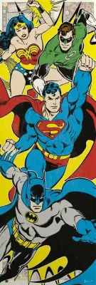 DC COMICS PLAKAT ZA VRAT DCORG