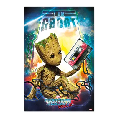 PLAKAT MARVEL GUARDIANS OF THE GALAXY 2 GROOT