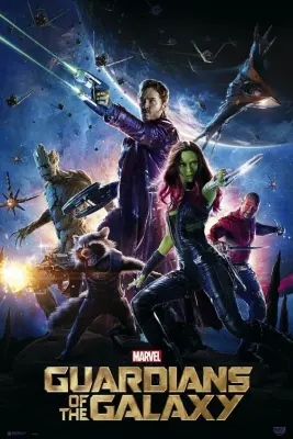 PLAKAT MARVEL GUARDIANES DE LA GALAXIA OFICIAL