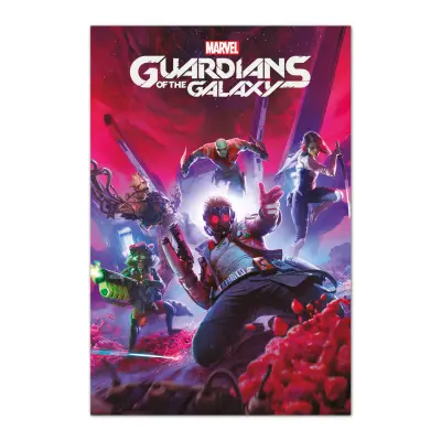 PLAKAT MARVEL GAMES GUARDIANES DE LA GALAXIA