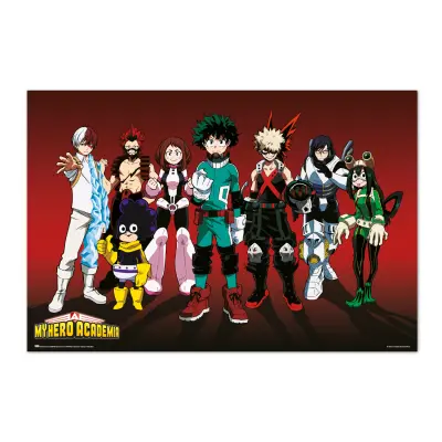 PLAKAT MY HERO ACADEMIA HERO VERSION
