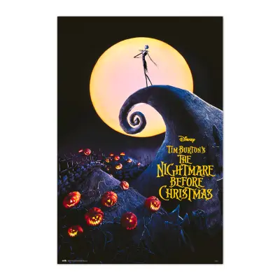 PLAKAT FILM DISNEY NOČNA MORA PRED BOŽIČEM