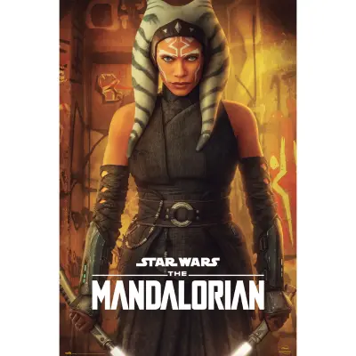 PLAKAT STAR WARS THE MANDALORIAN AHSOKA TANO