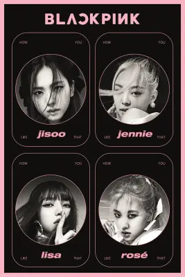 PLAKAT BLACKPINK HOW YOU LIKE THAT