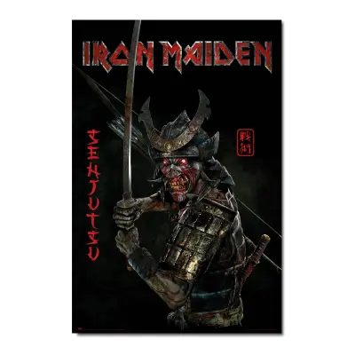 PLAKAT IRON MAIDEN SENJUTSU