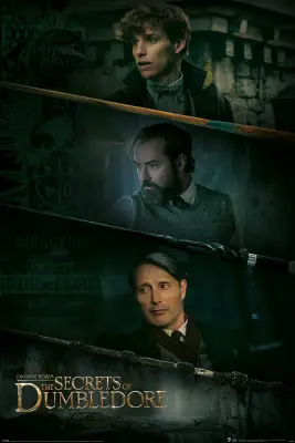 FANTASTIČNI PLAKAT ŽIVALI: LOS SECRETOS DE DUMBLEDORE