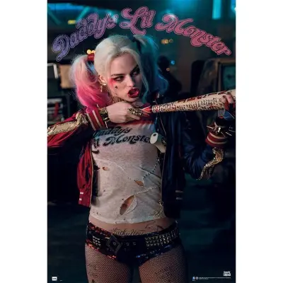 PLAKAT SAMOMORILSKEGA ODREDA HARLEY QUINN