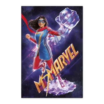 PLAKAT MARVEL MS MARVEL SUPER HERO