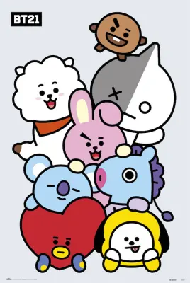 PLAKAT BT21 LIKOV