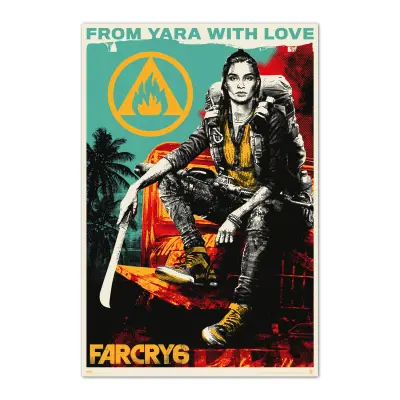 PLAKAT FARCRY6 OD YARA Z LJUBEZNIJO