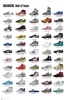 PLAKAT SNEAKERS HALL OF FAME