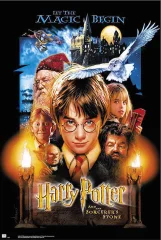 PLAKAT HARRY POTTER Y LA PIEDRA FILOSOFAL