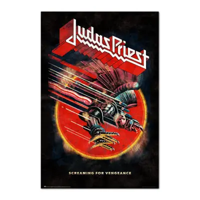 PLAKAT JUDAS PRIEST KRIČI ZA MAŠČEVANJE