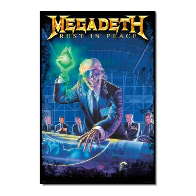 PLAKAT MEGADETH RJA V MIRU