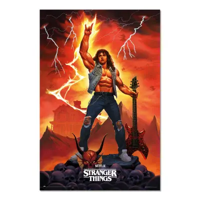 PLAKAT STRANGER THINGS EDDIE