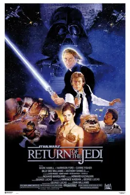 PLAKAT STAR WARS EL RETORNO DEL JEDI