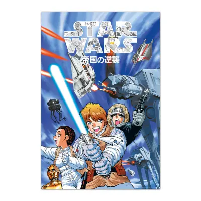PLAKAT STAR WARS MANGA IMPERIJ VRAČA UDARAC