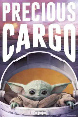 PLAKAT STAR WARS THE MANDALORIAN PRECIOUS CARGO