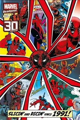 PLAKAT MARVEL DEADPOOL RAZBIT
